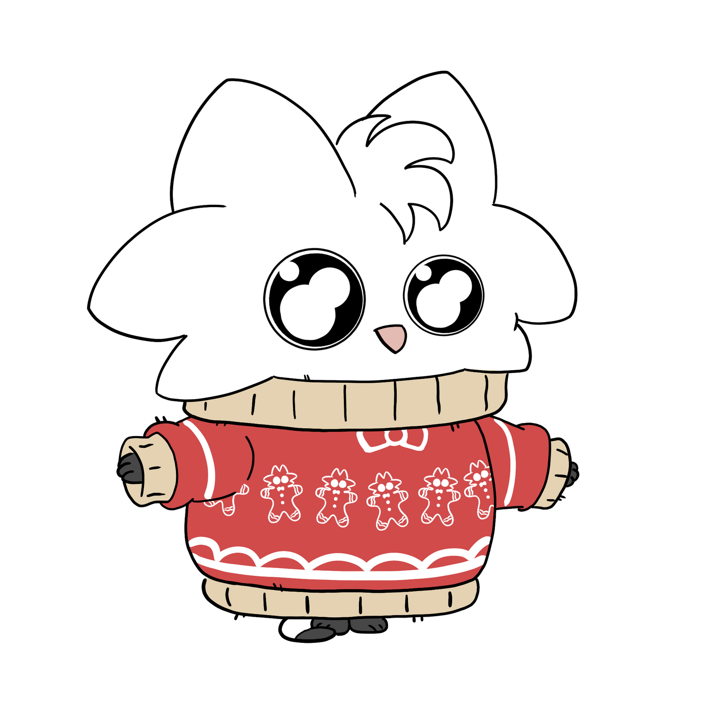 Scrunkle Wooly Jumper Sticker