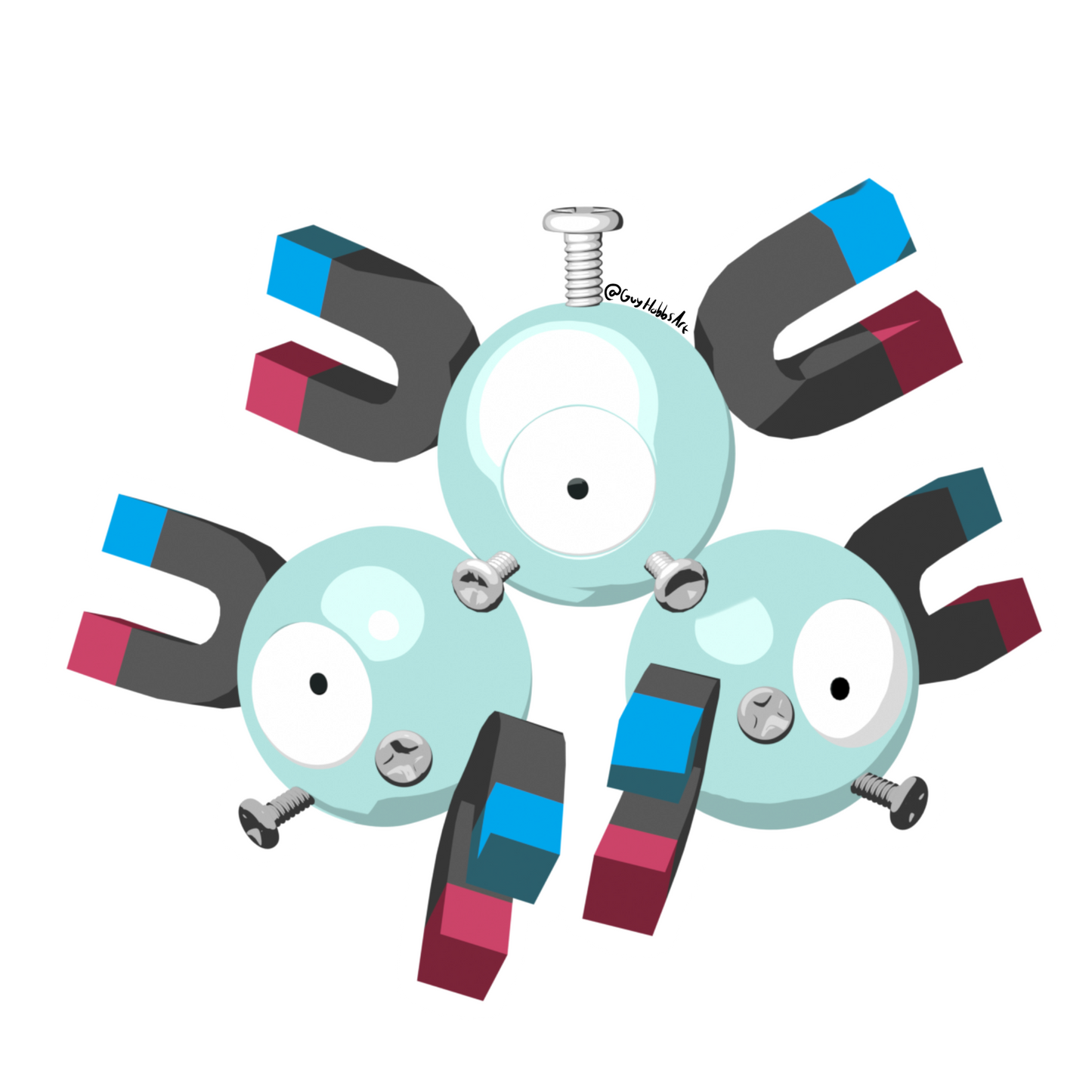 Mangeton Sticker