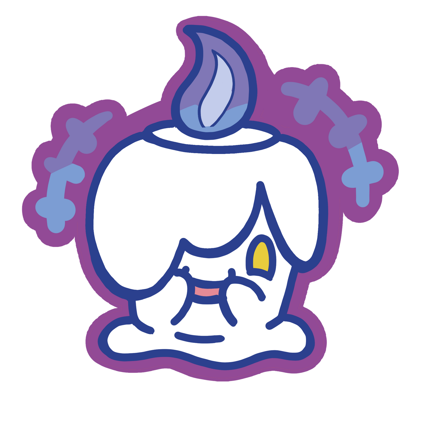 Laughing Litwick Sticker