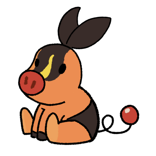 Polite Tepig Sticker