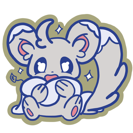 Happy Minccino Sticker