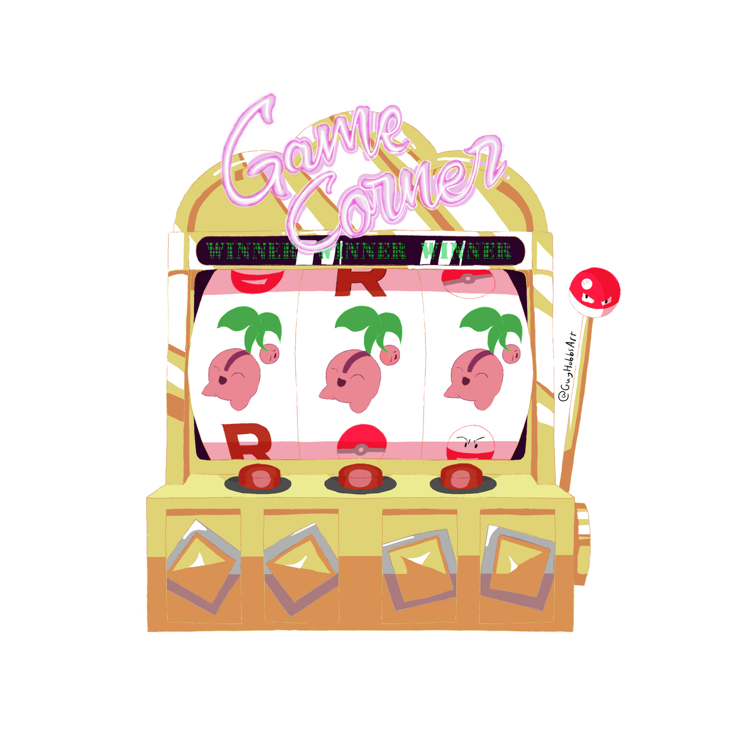 Cherubi Slot Sticker